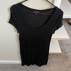 Banana Republic Dress- Scoop Neck & Ruffle Bottom